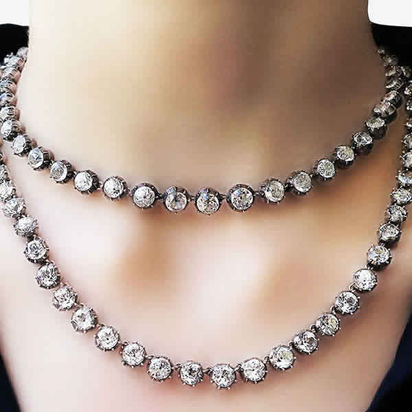 Georgian Paste Necklace